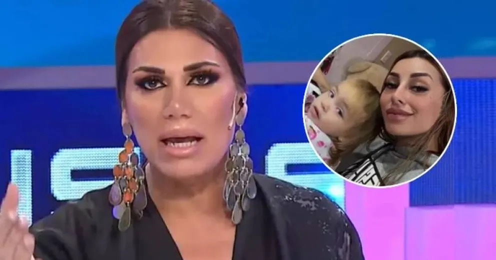 La dura crítica de Flor de la V a Tamara Báez por llevar a su hija a visitar a L-Gante estando detenido