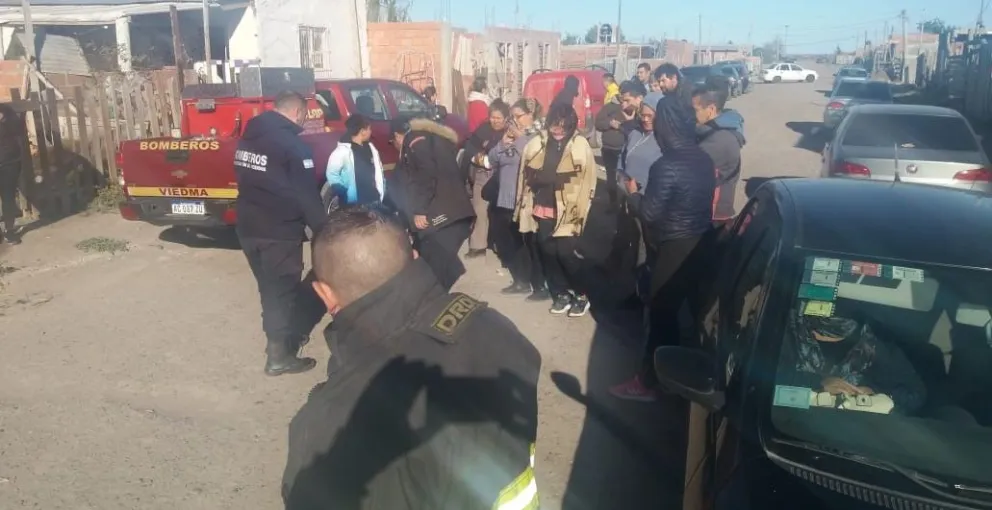 Los vecinos del barrio El Progreso recibieron la capacitación en prevención de incendios