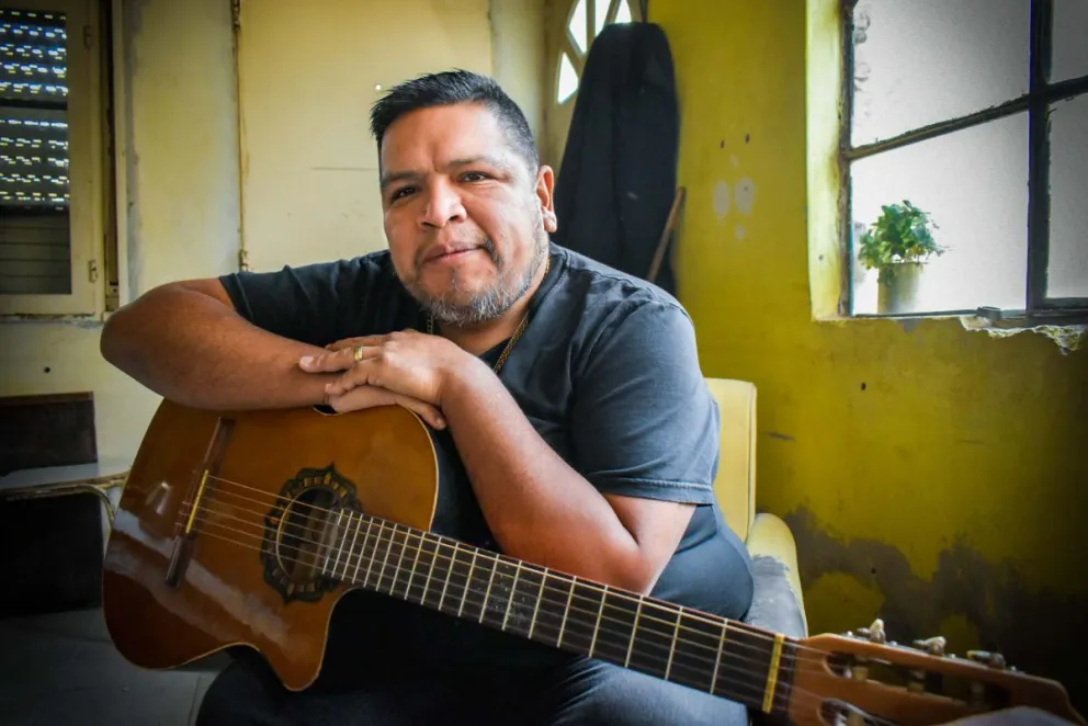 “La música me sacó de la calle”, aseguró Gabriel Luquez