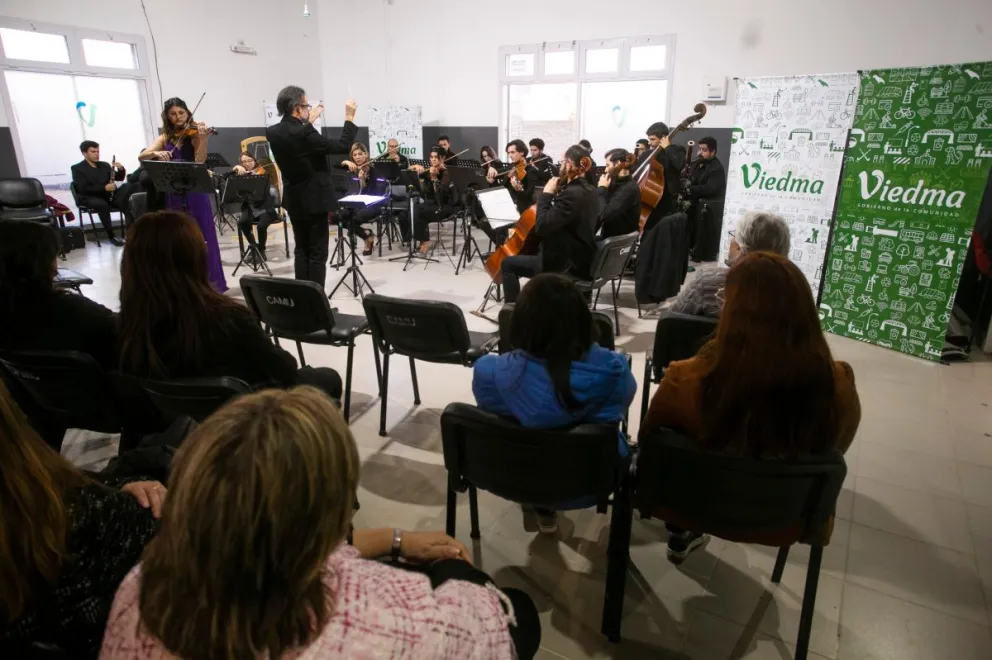 La magia musical de Mozart y Beethoven inundó centros culturales viedmenses