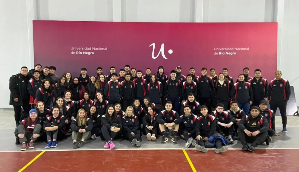 El equipo de la Universidad de Río Negro compite en Chubut