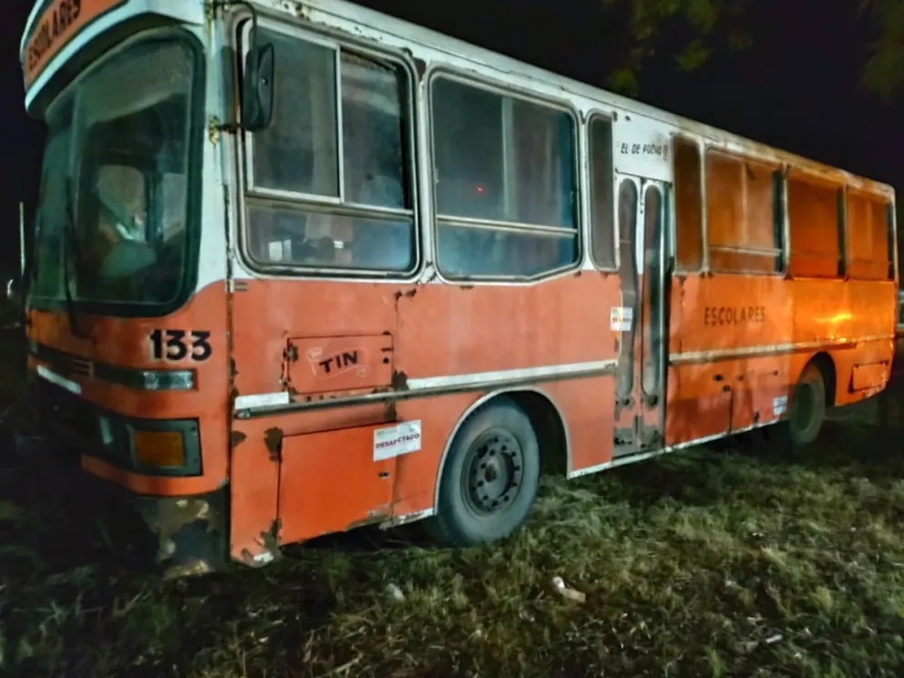 Apareció otro colectivo trucho y quedó retenido cuando lo descubrió Transporte