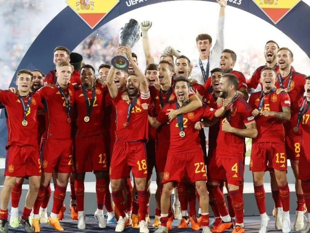 España es el nuevo  campeón de la UEFA Nations League