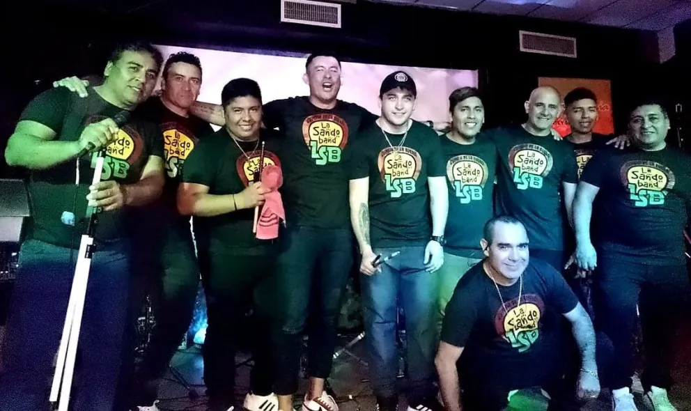 La Sandoband festejó sus primeros tres años de trayectoria con un show único