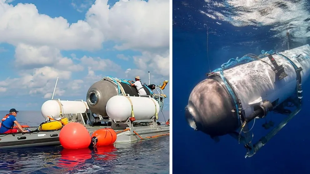 Últimas horas de oxígeno para el submarino “Titán”:  quiénes son los millonarios a bordo