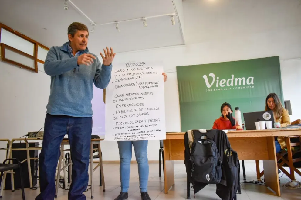 Sin chancheros y sin proteccionistas, se llevó a cabo una reunión por la caza de jabalíes