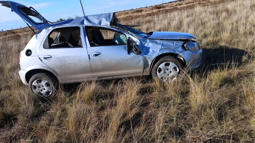En grave accidente dos mujeres salvaron milagrosamente su vida 
