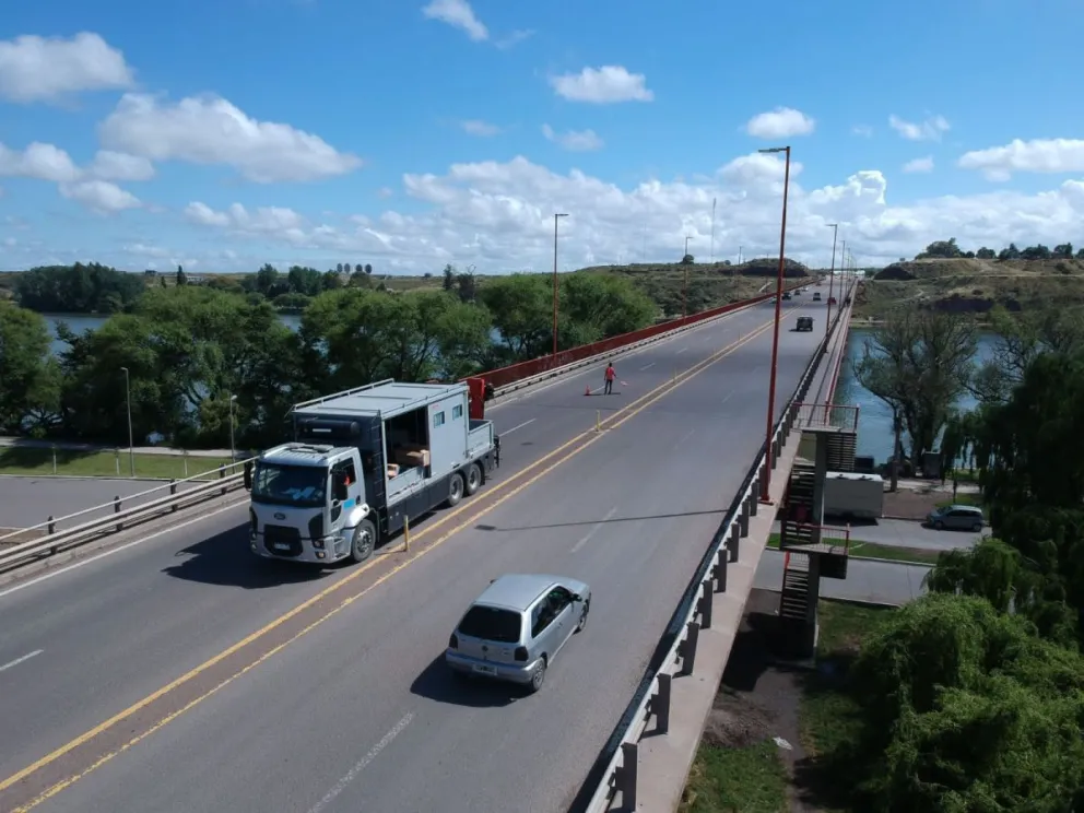 Reducirán la circulación desde mañana en el puente Villarino