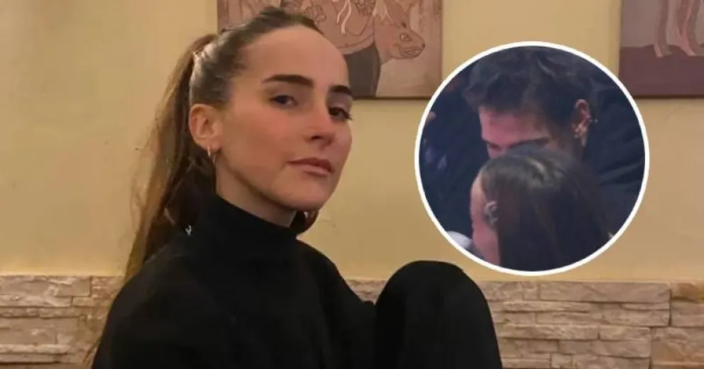 La estrategia del novio de Ámbar de Benedictis para camuflarse de los flashes