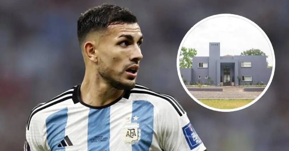 Así es la imponente chacra de Leandro Paredes en Luján